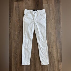Kut From the Kloth Jeans.  White, Donna High Rise Ankle Skinny.  Women’s size 2.